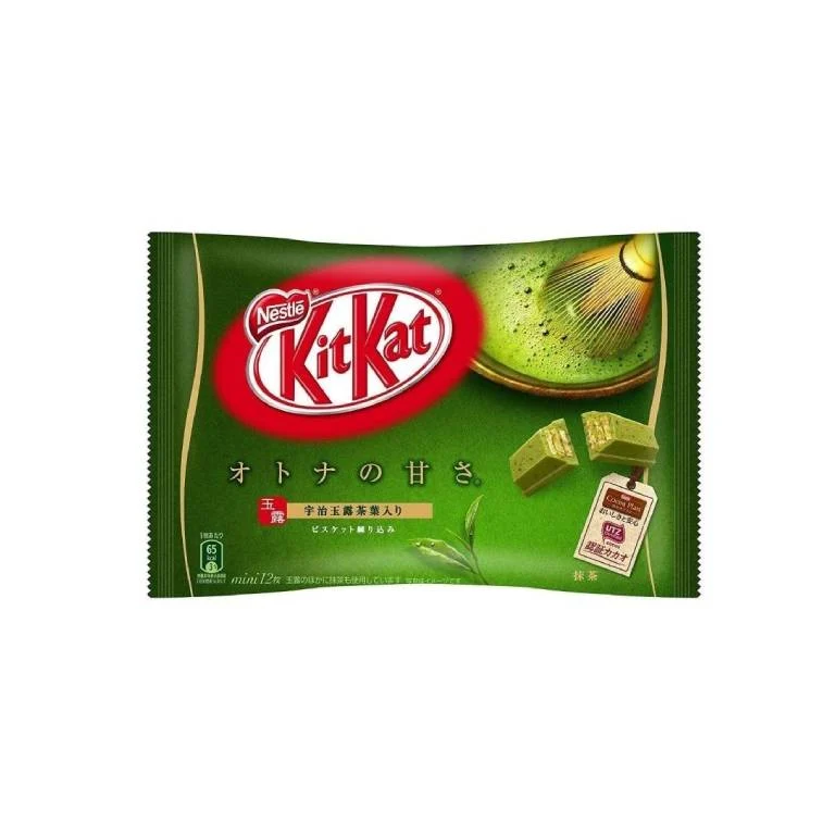 12 Paquetes Mini Kit Kat Té Matcha 145gr
