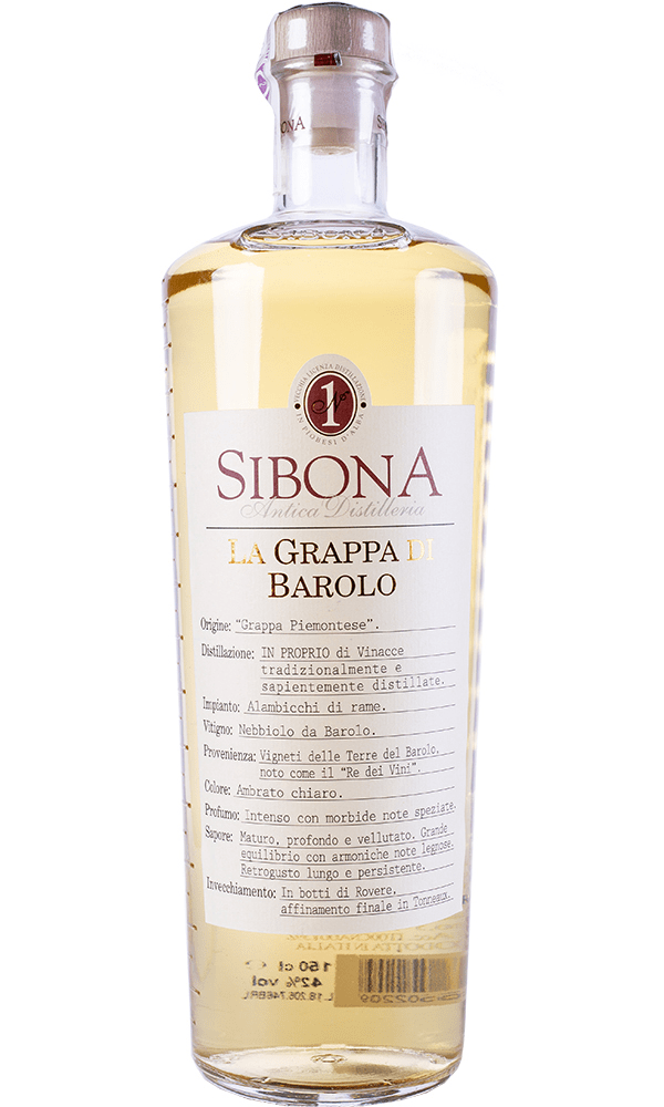 Grappa Sibona Di Barolo 1’5l.