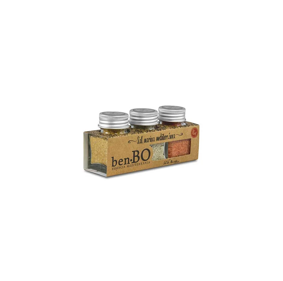 3 Packs de 3 sales mini de benBO carnes horno
