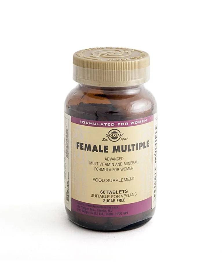 Female múltiple 60 cápsulas Solgar | Herbolario Navarro