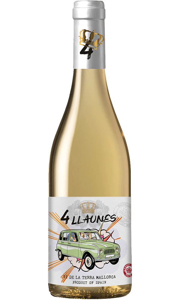 4 Llaunes IGP Mallorca Blanco 75cl