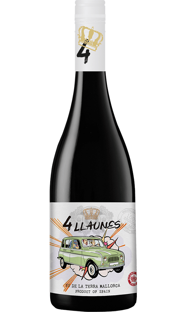 4 Llaunes IGP Mallorca Negre 75cl. T.R. 2024