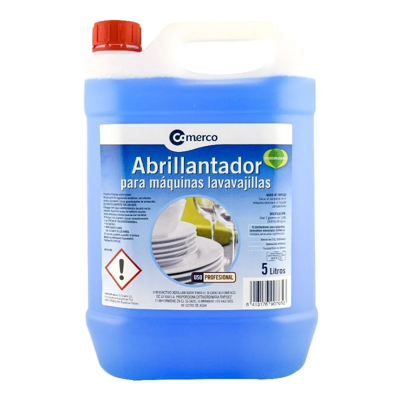 Abrillantador para lavavajillas Comerco 5 litros