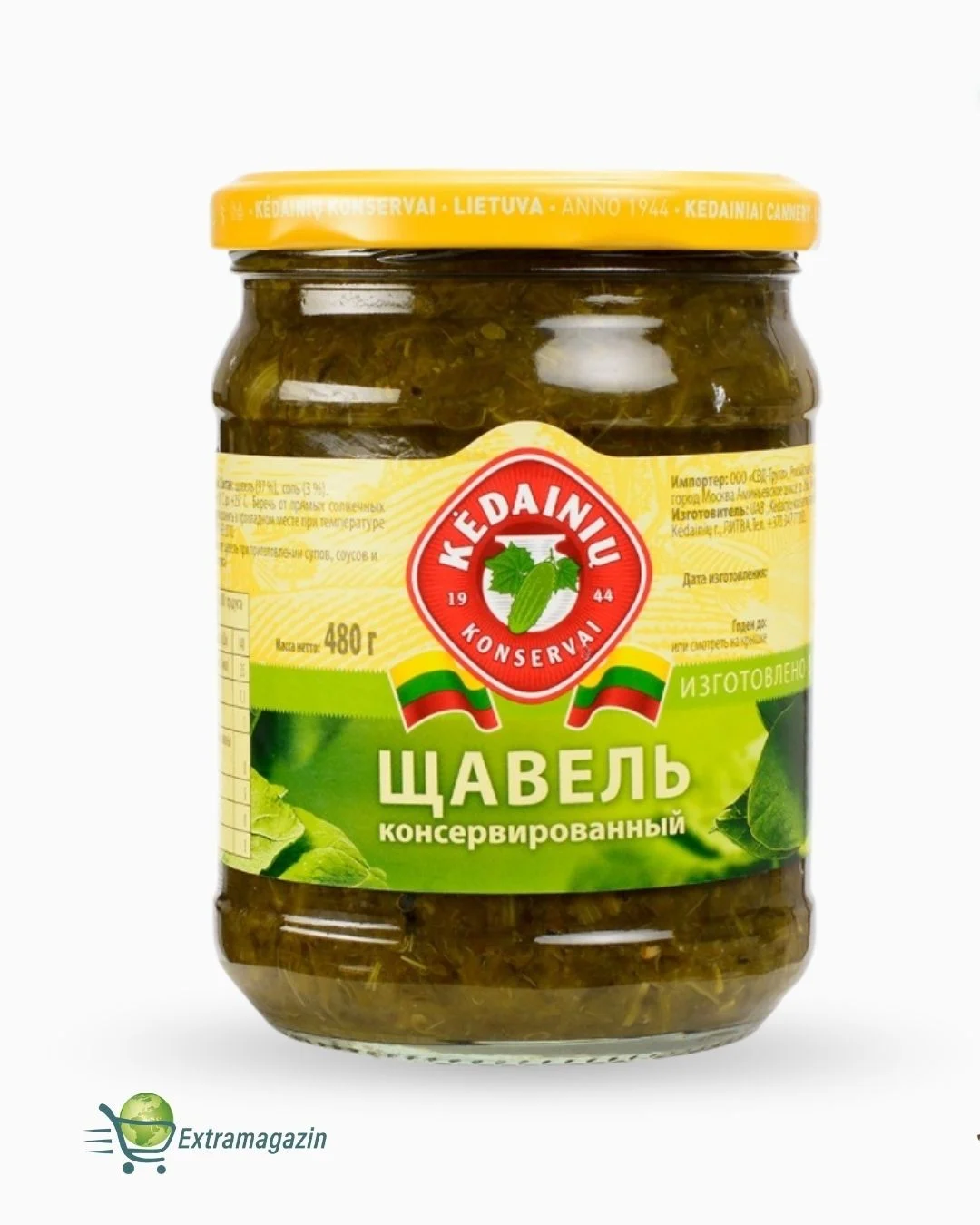 Acedera concervada 10x480g KEDAINIU