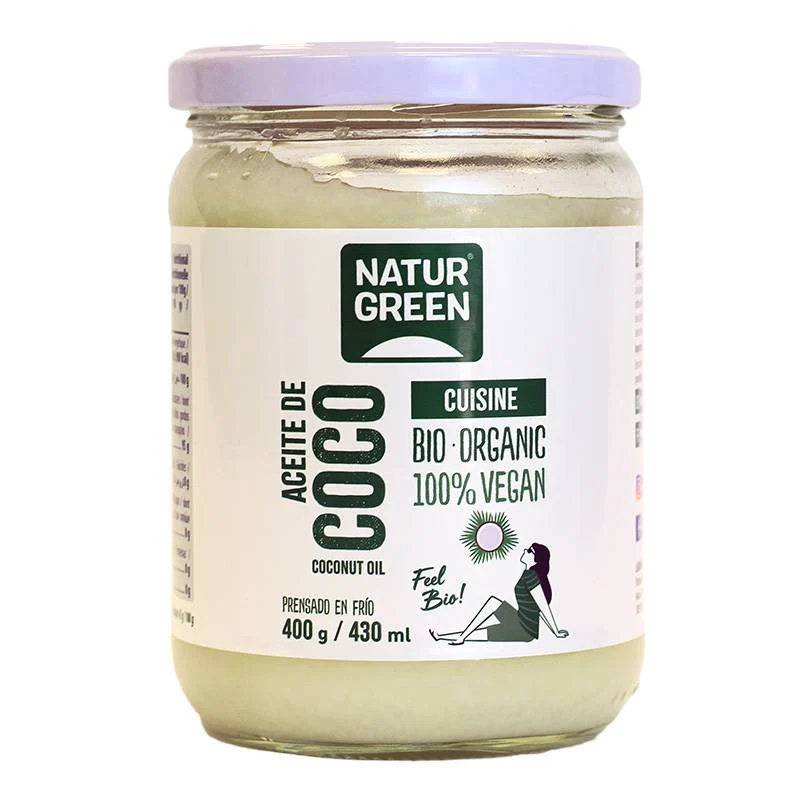 Aceite De Coco Cuisine Bio 430ml - Naturgreen