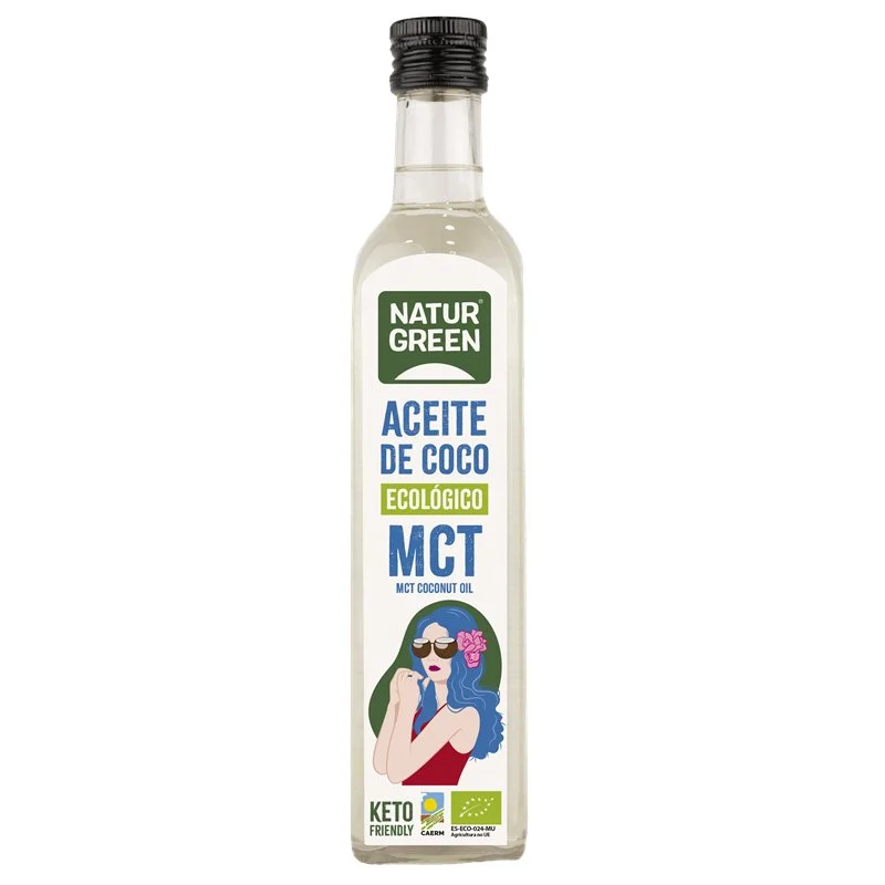 Aceite De Coco Mct Bio 500ml - Naturgreen