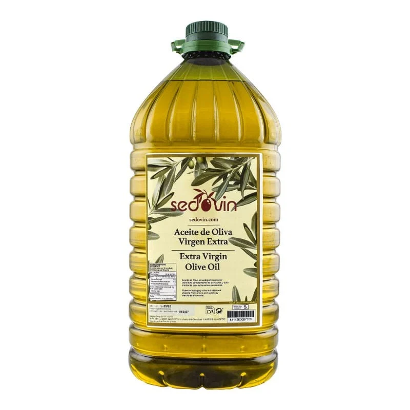 Aceite de oliva virgen extra Sedovin garrafa 5 litros