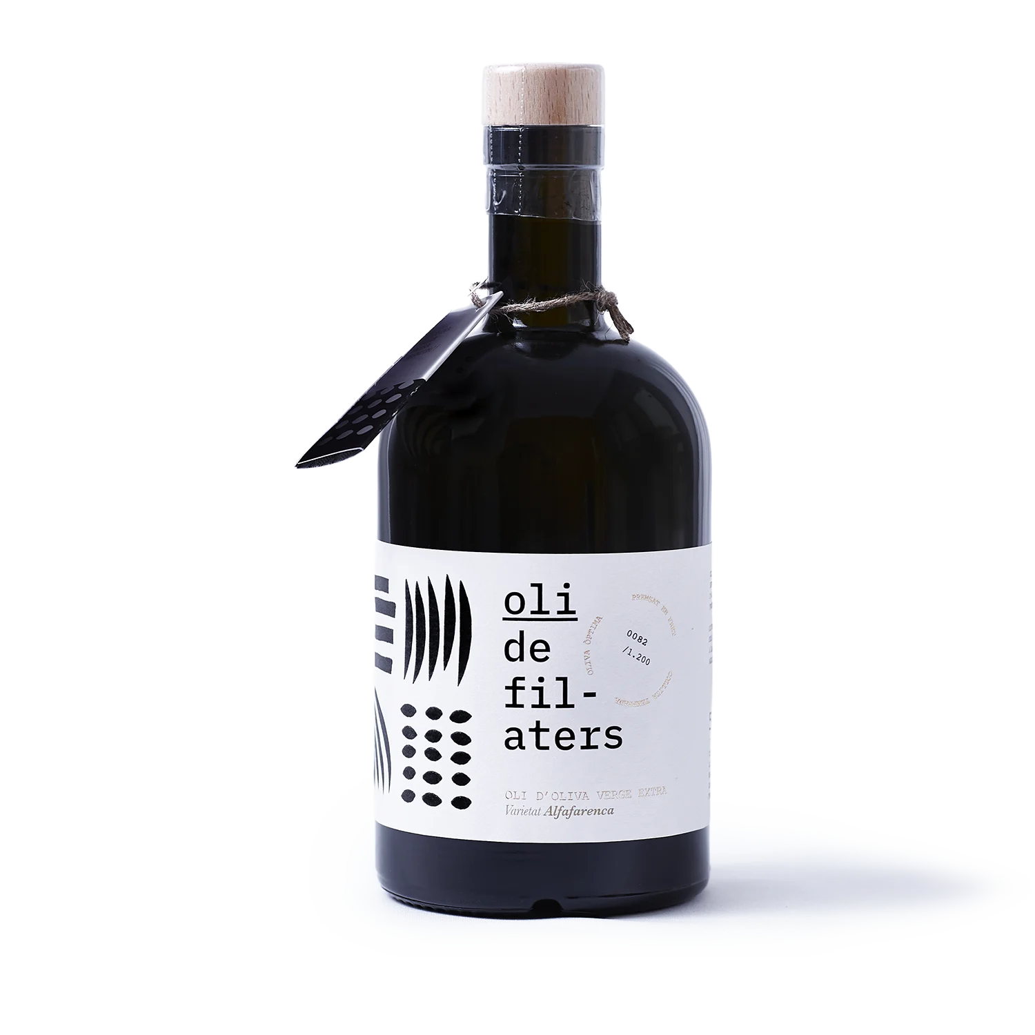 Aceite de oliva Virgen Extra variedad Alfafarenca de Oli de Filaters, 500 ml