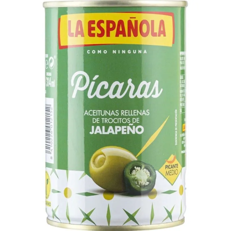 Aceitunas Rellenas de Jalapeño