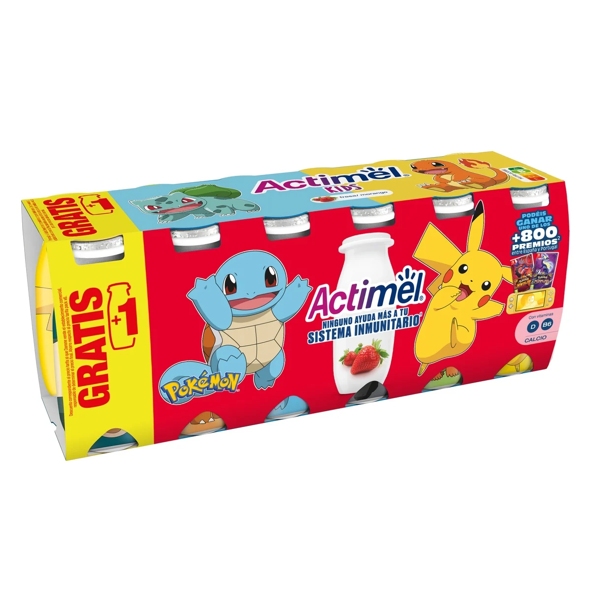 Actimel pack 12 sabor fresa
