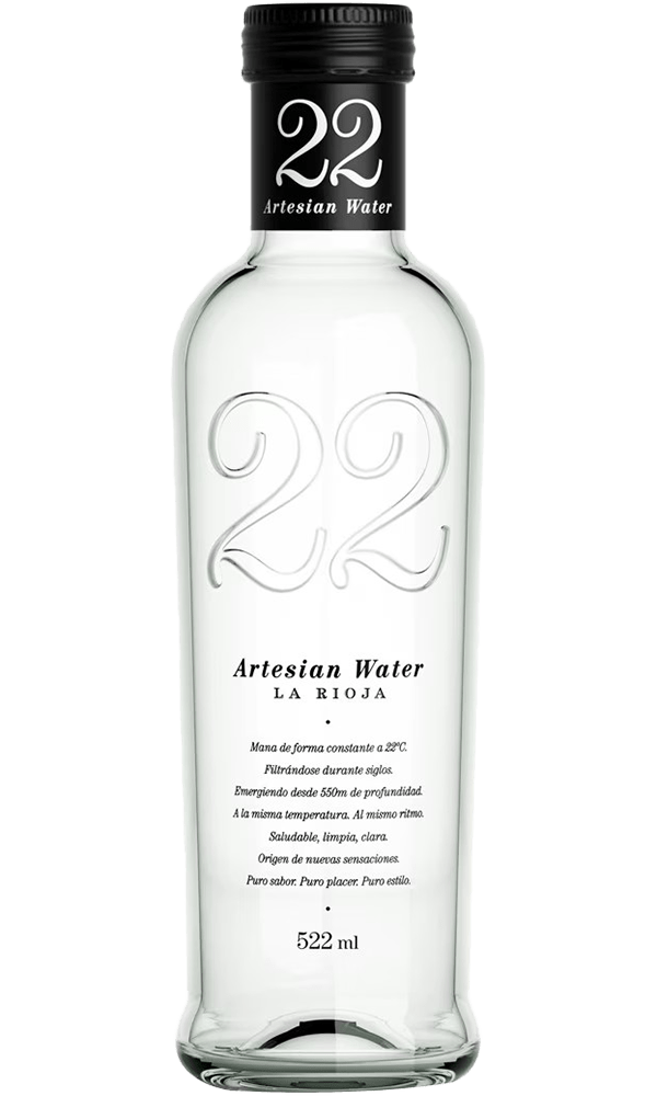 Agua 22 Artesian Sin Gas Cristal 52cl. C-20