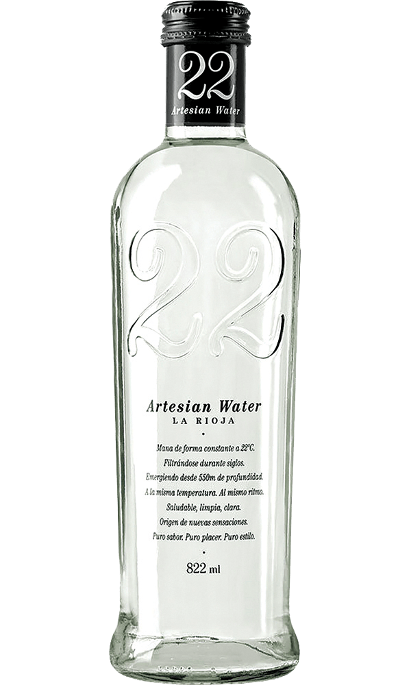 Agua Artesian 22 sin Gas 82cl Caja 12 Botellas