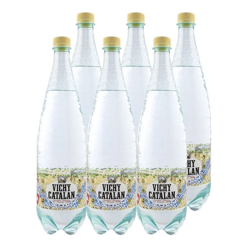 Agua con gas Vichy Catalan 1.2 litros pack 6 botellas