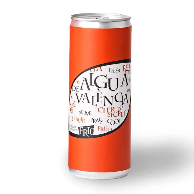 Agua de Valencia en lata
