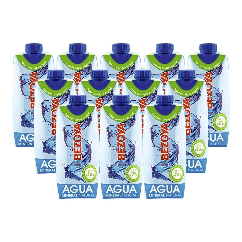 Agua mineral Bezoya 500 ml pack 12 bricks