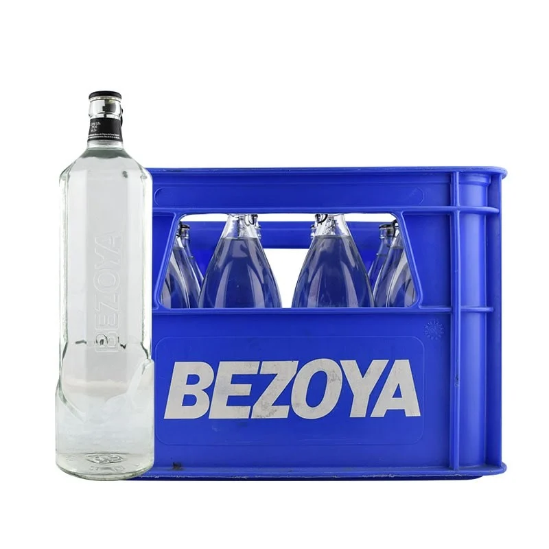 Agua mineral Bezoya 975 ml caja 12 botellas cristal retornable - Zaragoza