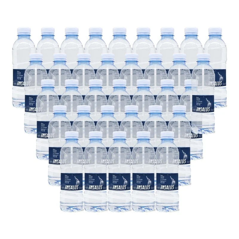 Agua mineral Insalus 330 ml pack 35 botellas