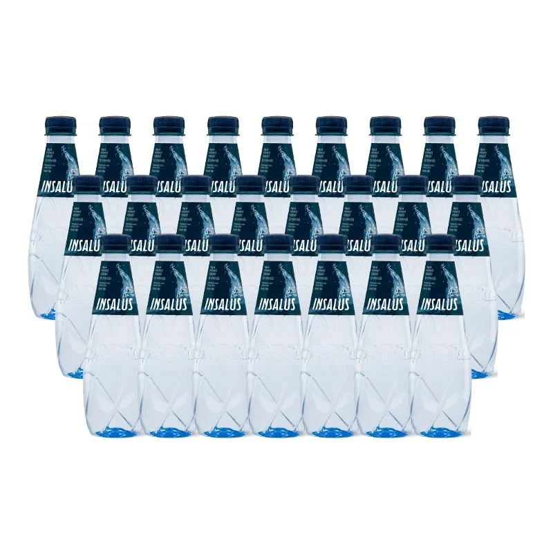 Agua mineral Insalus 400 ml caja 24 botellas