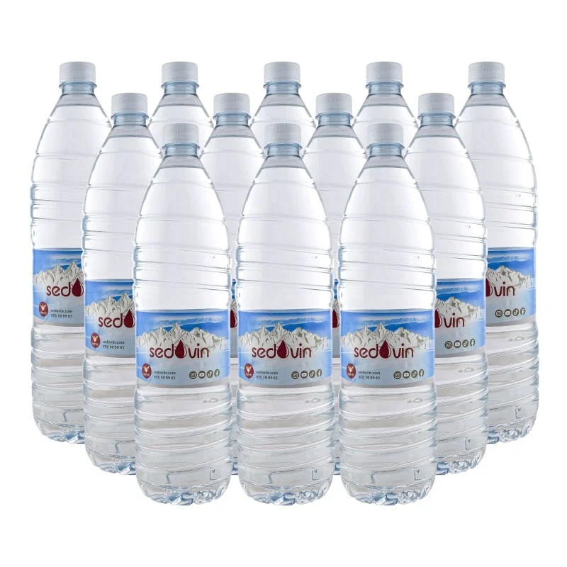 Agua mineral Sedovin 1.5 litros 2 packs de 6 botellas