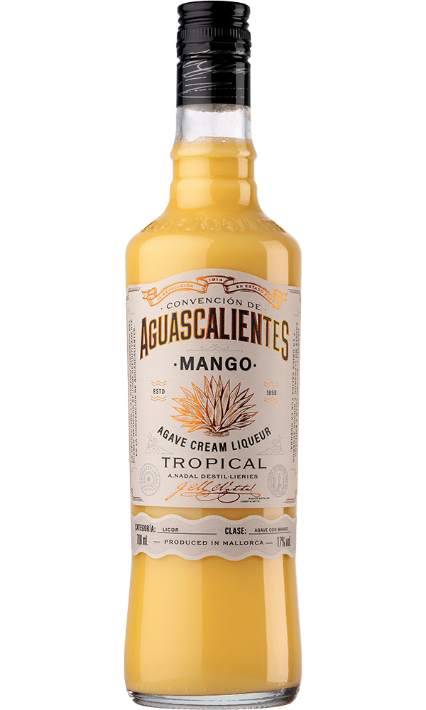 Aguascalientes Crema de Agave Mango 70cl.