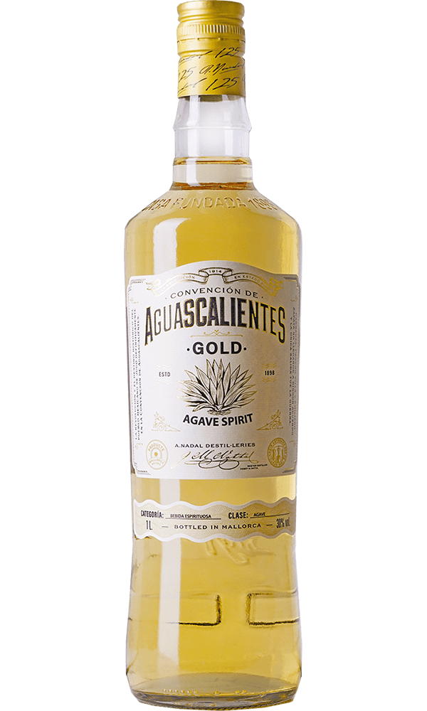 Aguascalientes Destilado de Agave Gold 1l. T.R.
