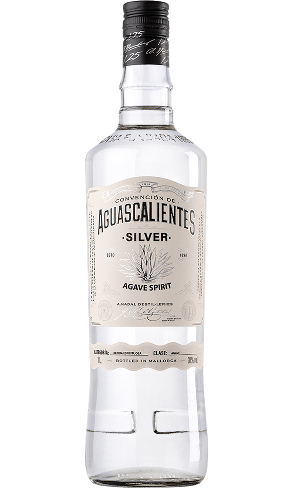 Aguascalientes Destilado de Agave Silver 1l. T.R.
