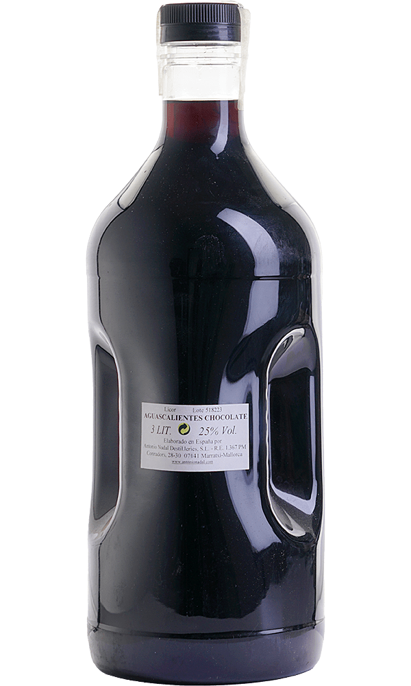Aguascalientes Licor de Agave Chocolate 3l. Plástico