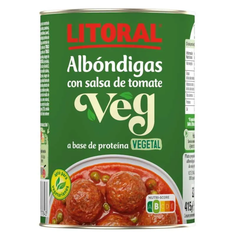Albondigas Vegetales Litoral