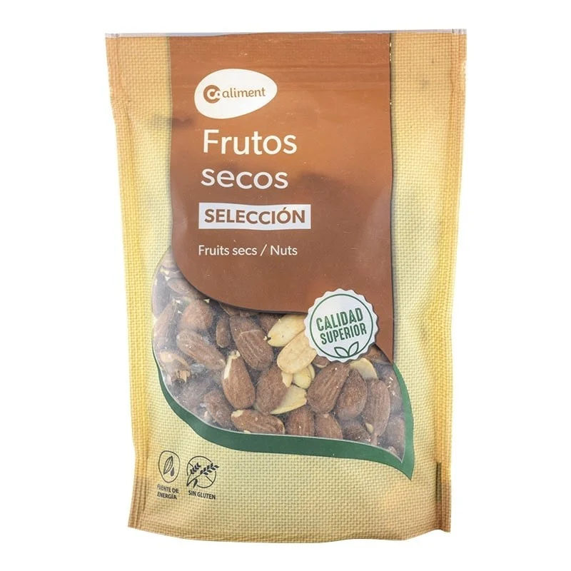 Almendras tostadas con piel sin sal Coaliment 200 g