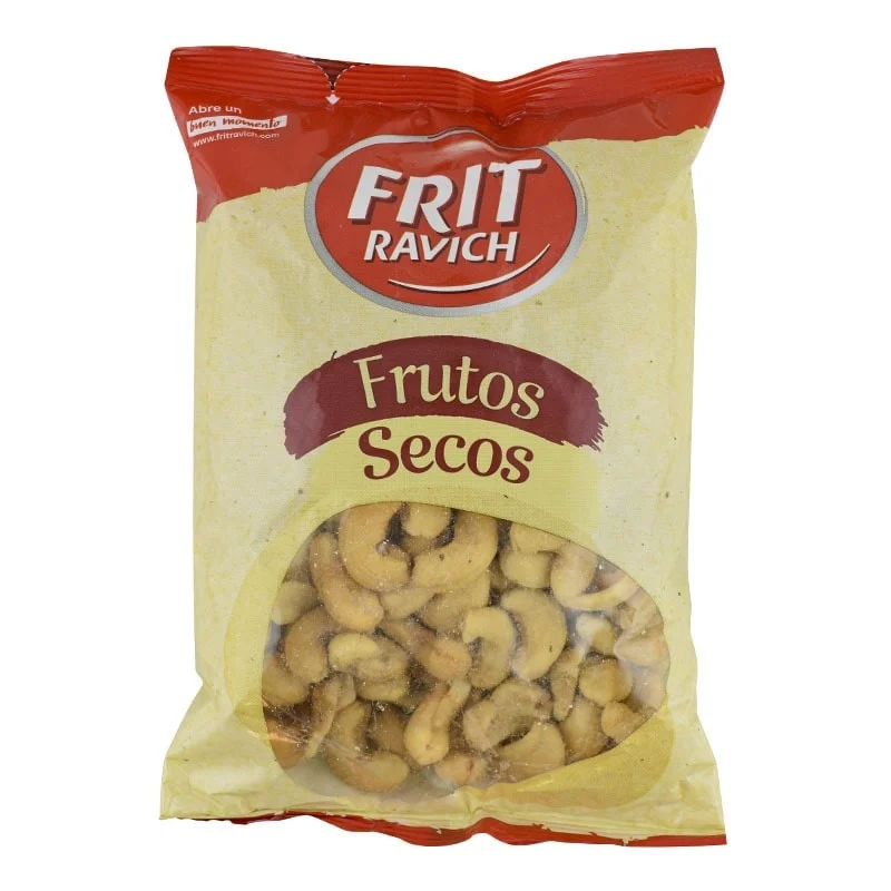 Anacardos fritos con sal Frit Ravich bolsa 280 g