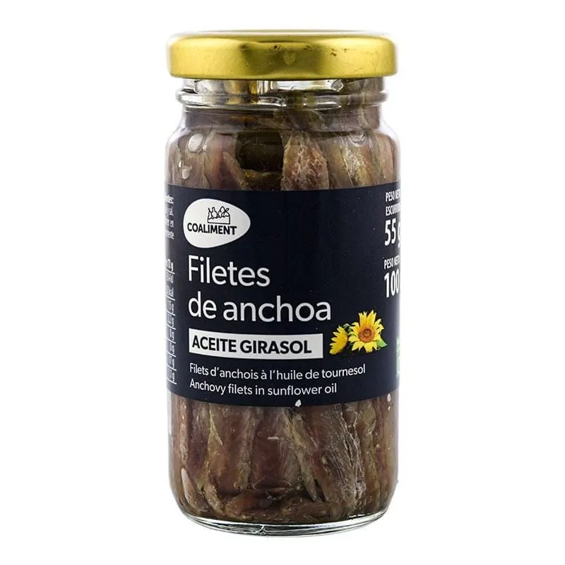 Anchoas en Aceite de Girasol