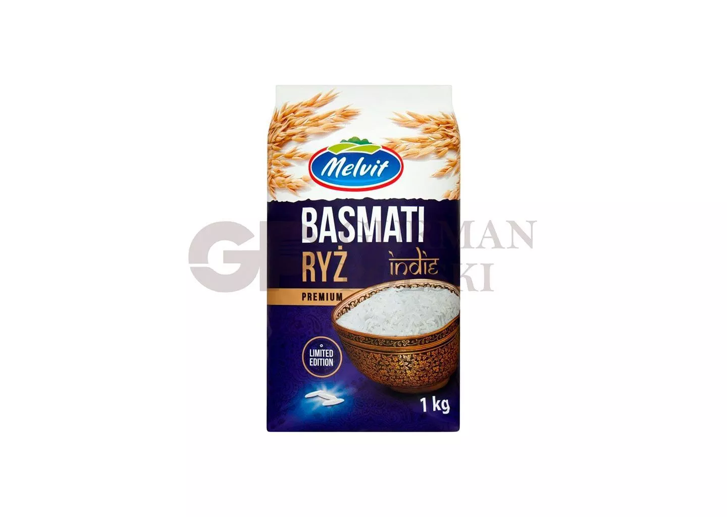 Arroz BASMATI INDIE 1kg MELVIT