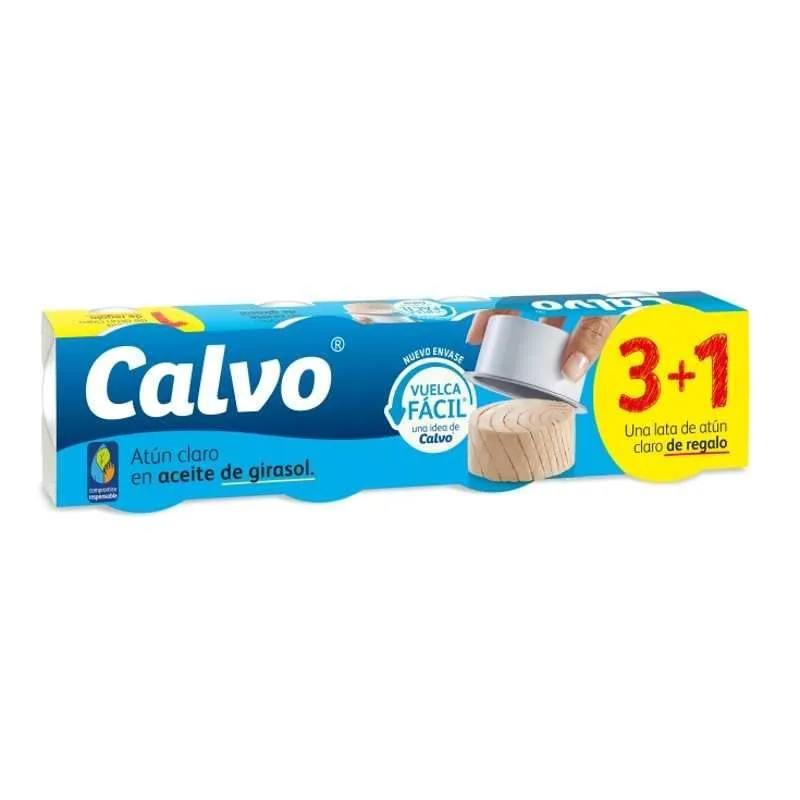 Atún Calvo en Aceite de Girasol