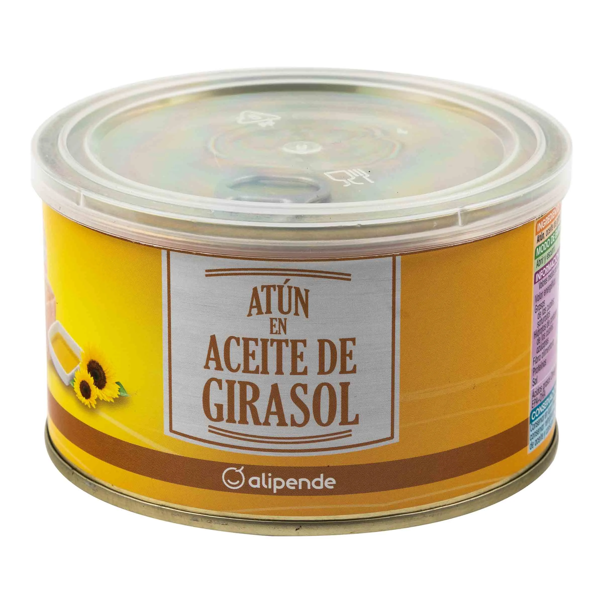 AtúnAlipende 260g en girasol