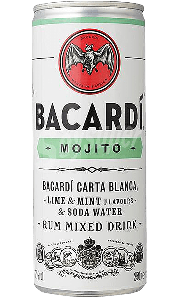 Bacardi Mojito 25cl C-12 Latas