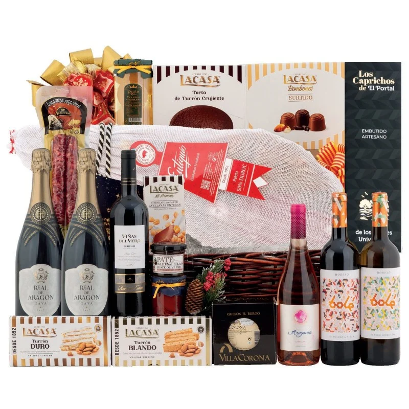 Bandeja de Navidad de productos Aragoneses 913