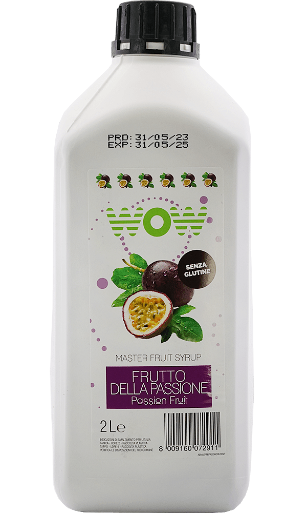 Base WOW Funny Drinks Master Fruit Maracuyá 2l.