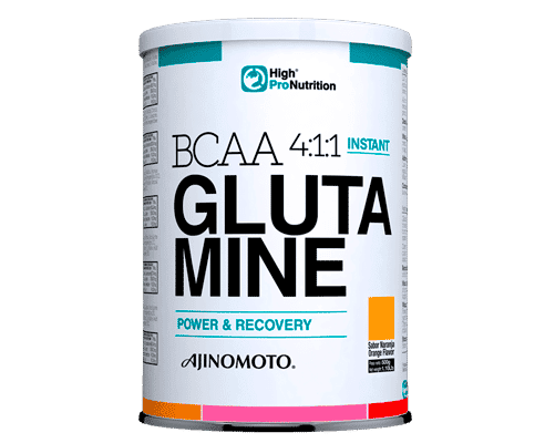 High Pro Nutrition Bcaa 4:1:1 + Glutamina 500 Gr