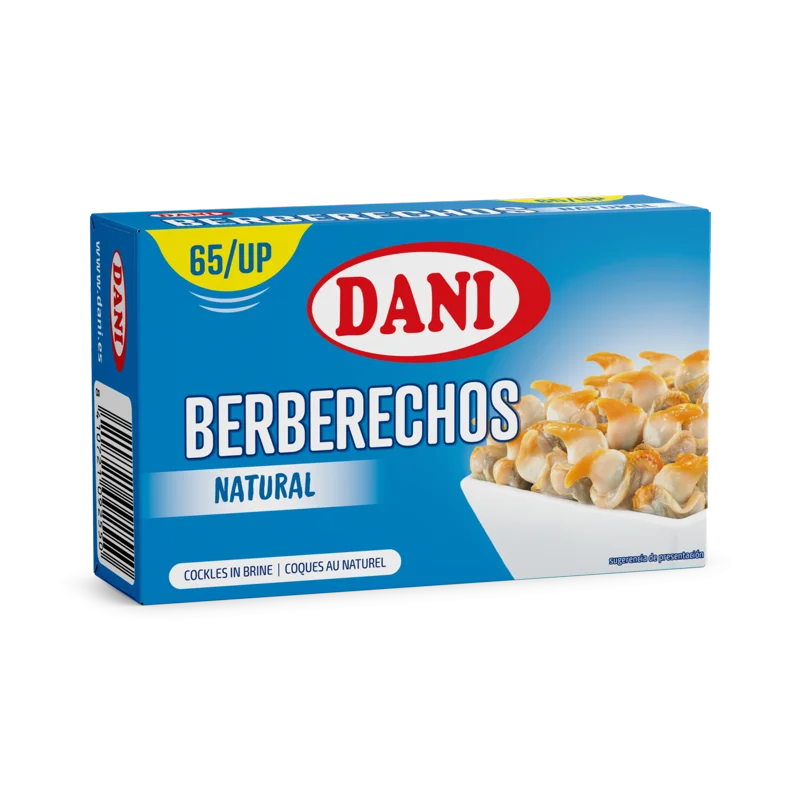 Berberechos al Natural pequeños Dani