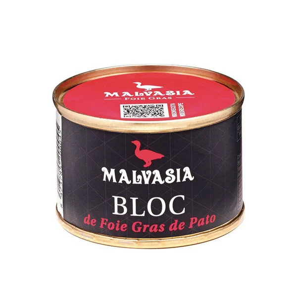 BLOC DE FOIE GRAS DE PATO "MALVASIA" 65 GR LATA