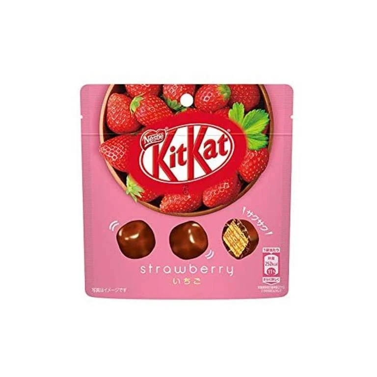 Bolas KitKat Fresa y Chocolate 31g