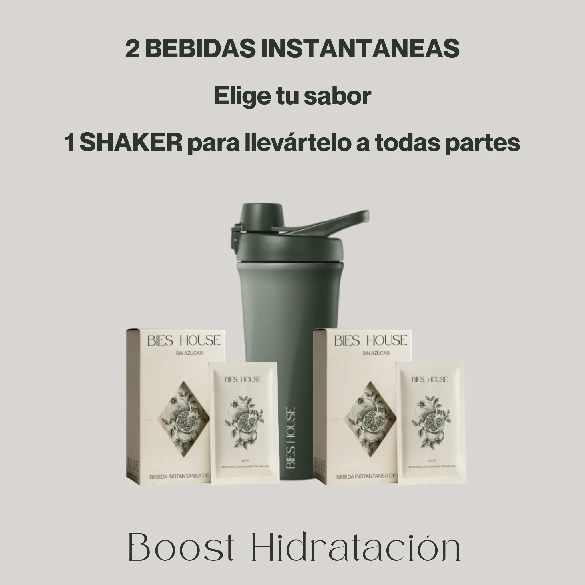 BOOST HIDRATACIÓN (2 Bebidas + Shaker)
