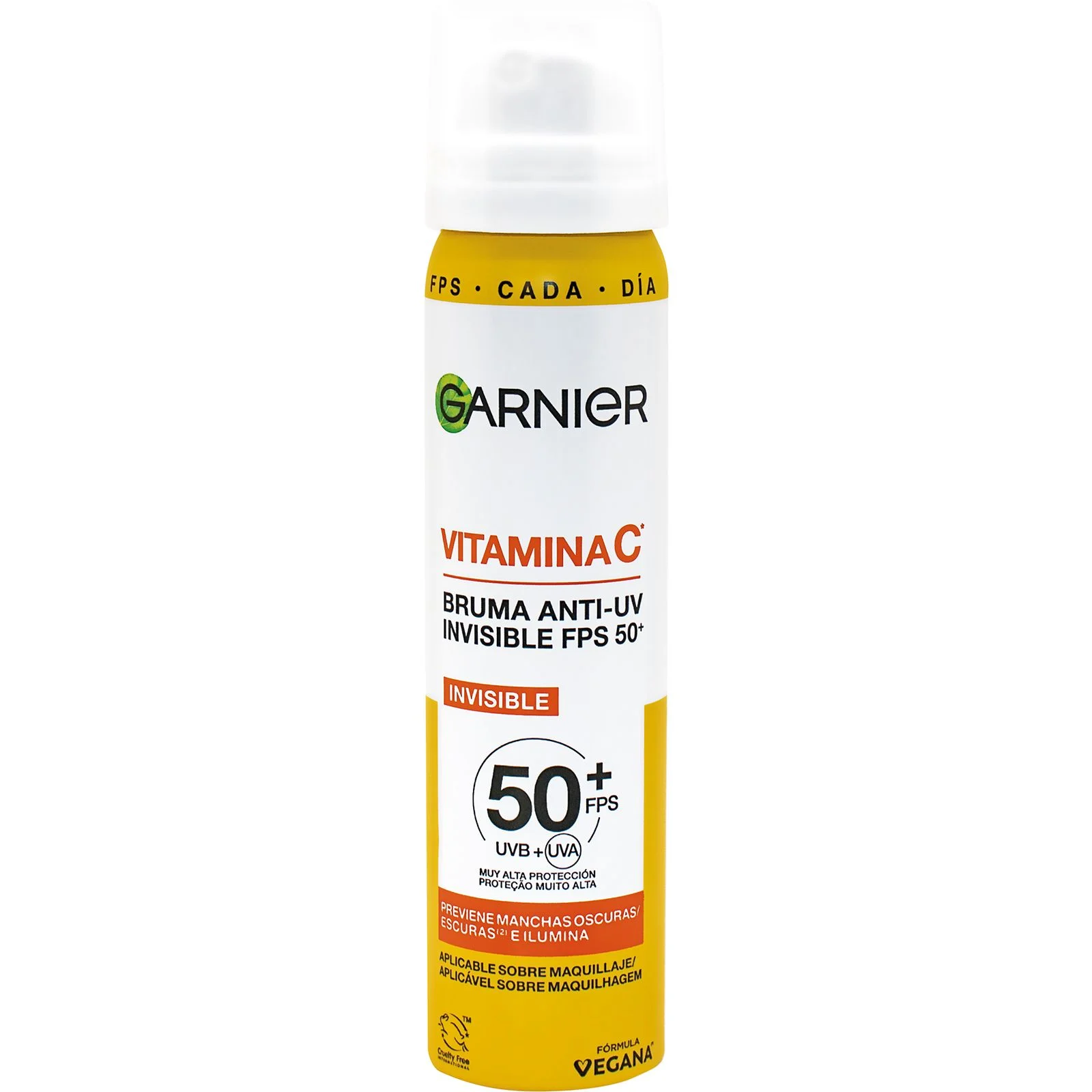 Bruma Anti-UV Garnier 75 ml FP50+ Vitamina C