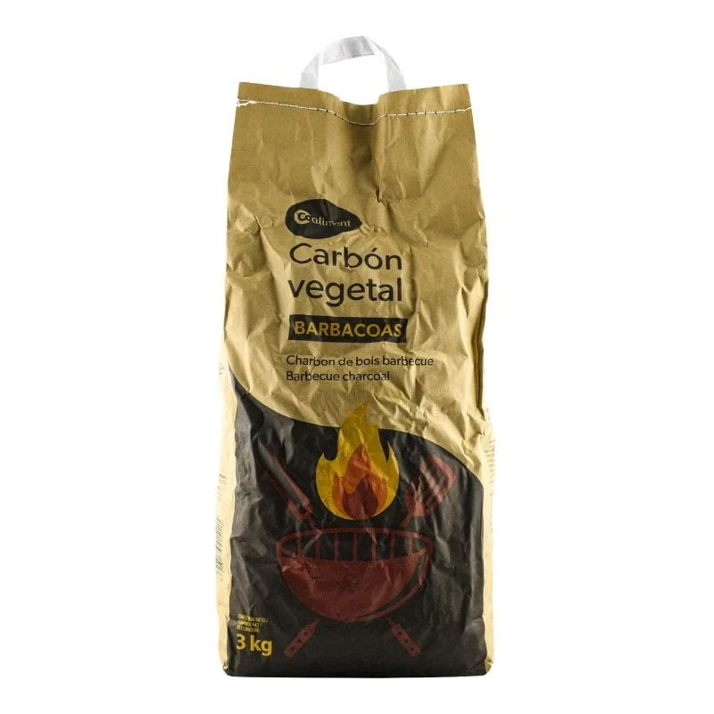 Carbón vegetal para barbacoa Coaliment saco 3 kg