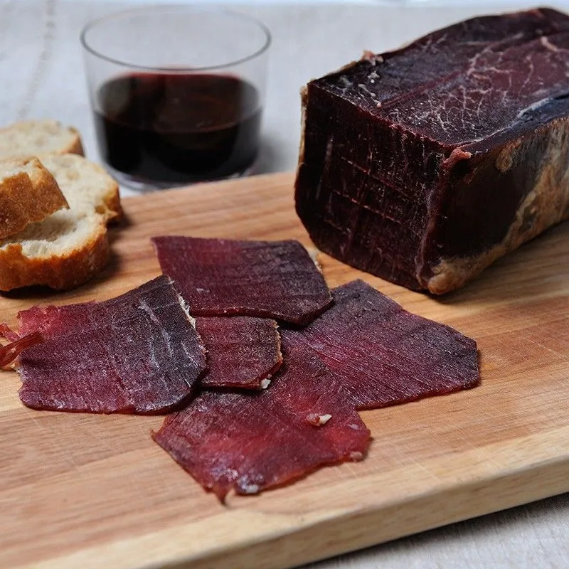 Cecina en taco