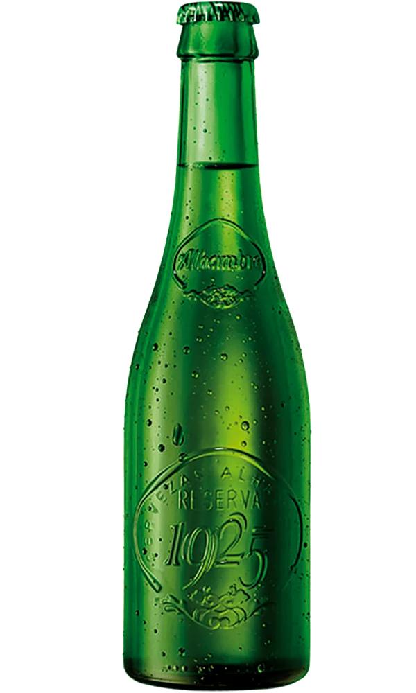 Cerveza Alhambra 1925 Botellín 33cl NR Caja 24 u.