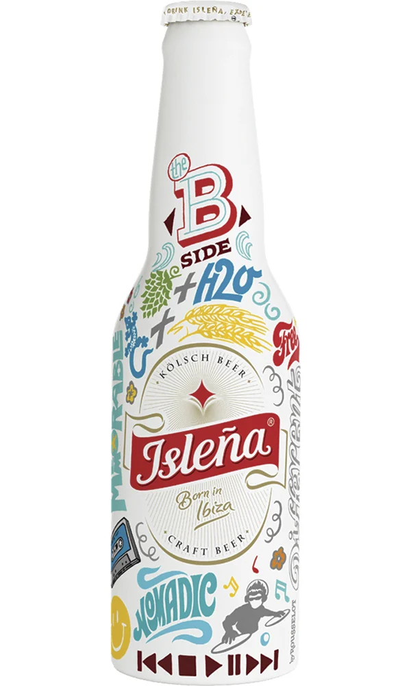 Cerveza Isleña Flower Power Botellín 33cl 24 Unidades