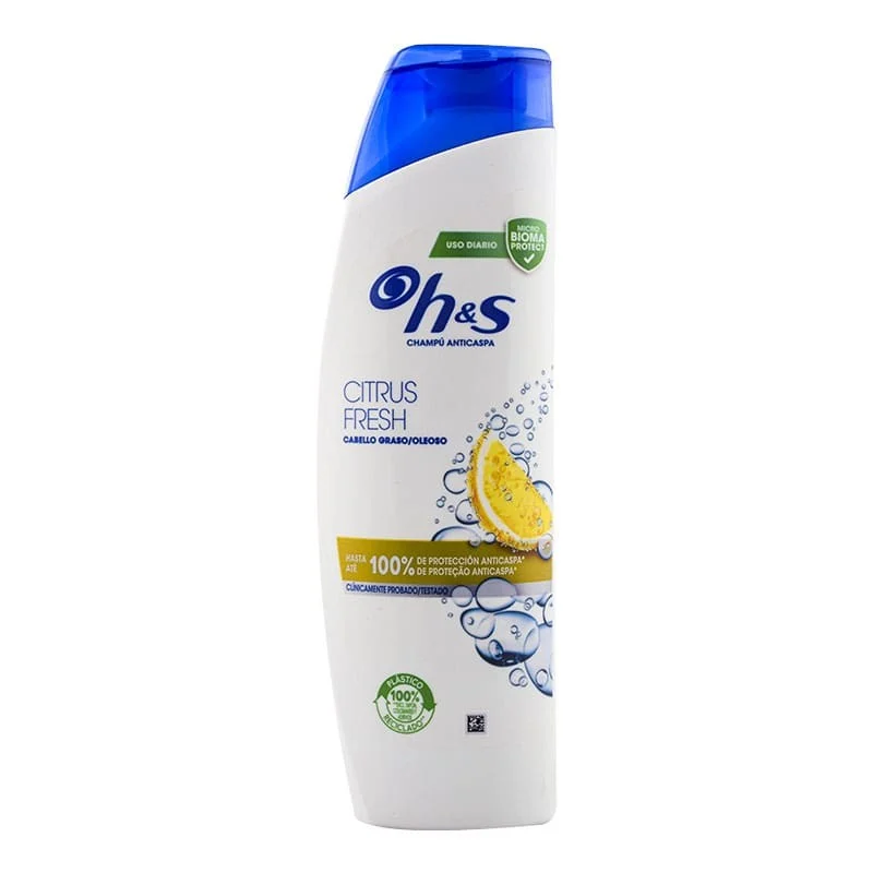 Champú anticaspa H&S Citrus Fresh cabello graso 230 ml