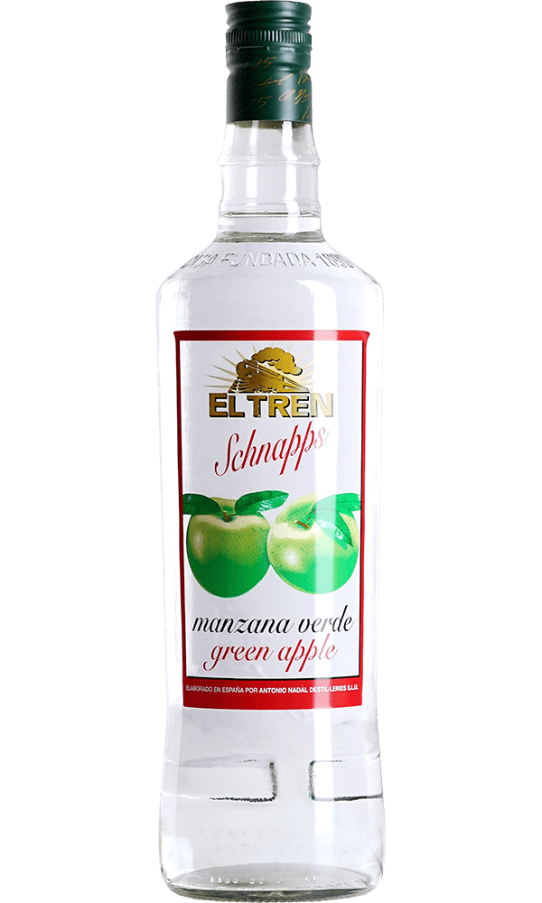 Chupito El Tren Manzana Verde 1l.