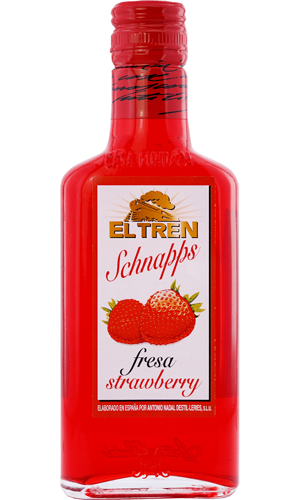 Chupito Schnapps Fresa Petaca 20cl